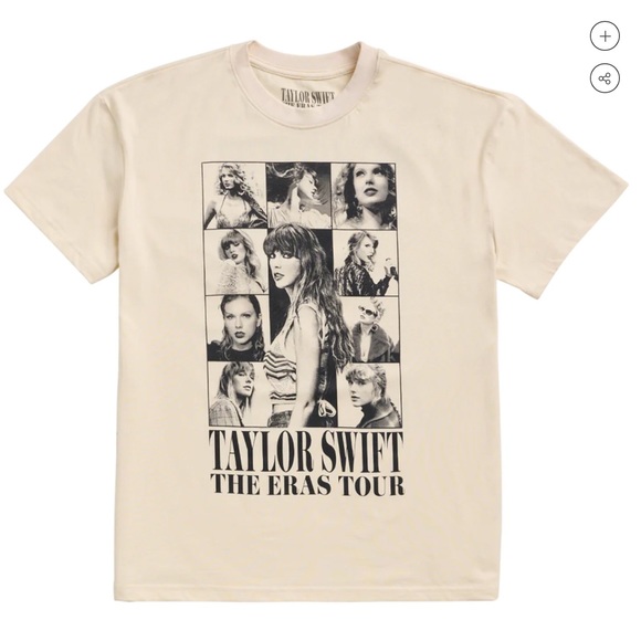 Taylor Swift Eras Tour Official Tee Top Merch New With Tag - Picture 1 of 8